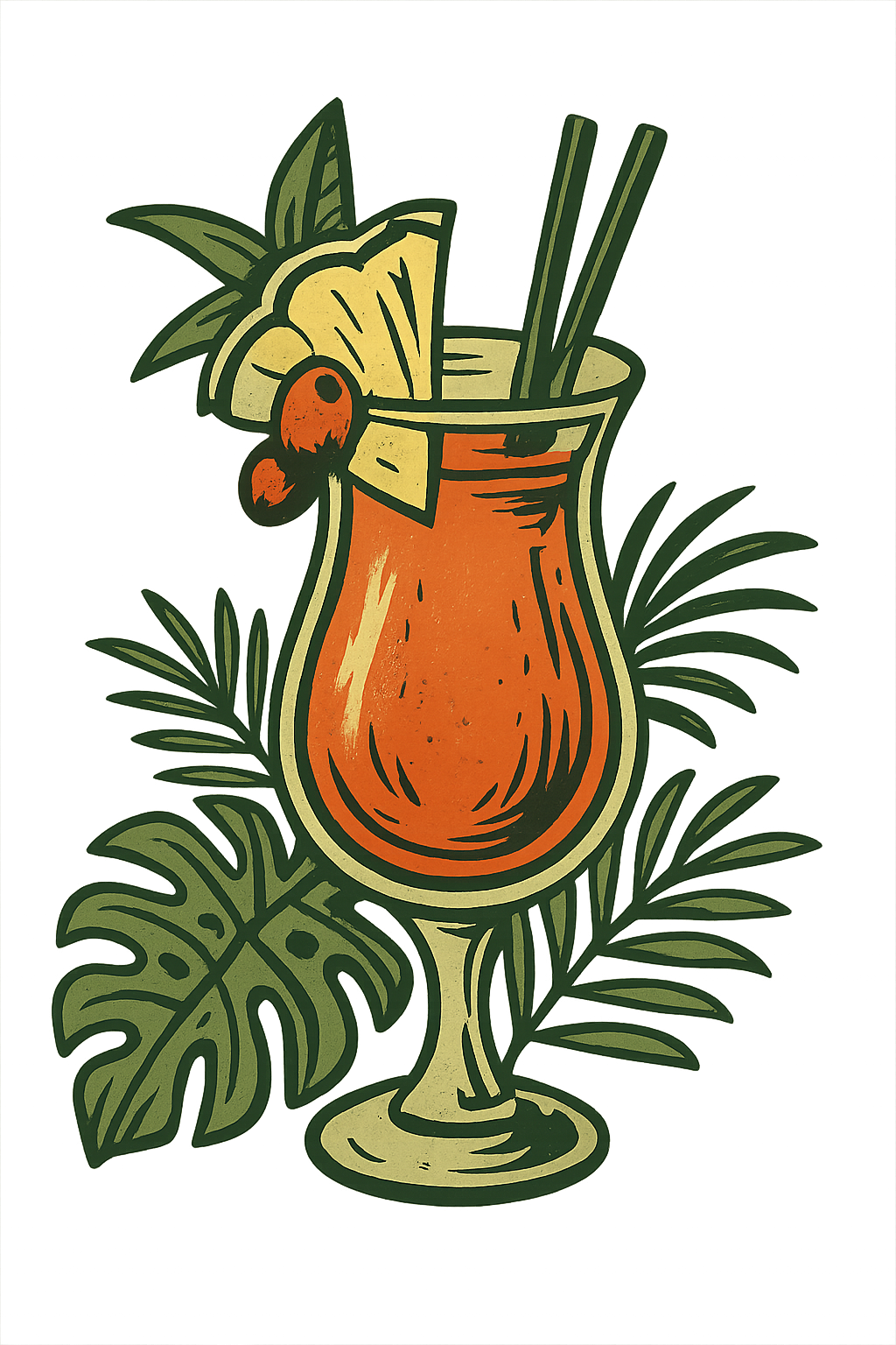 Cóctel Sling de Maui